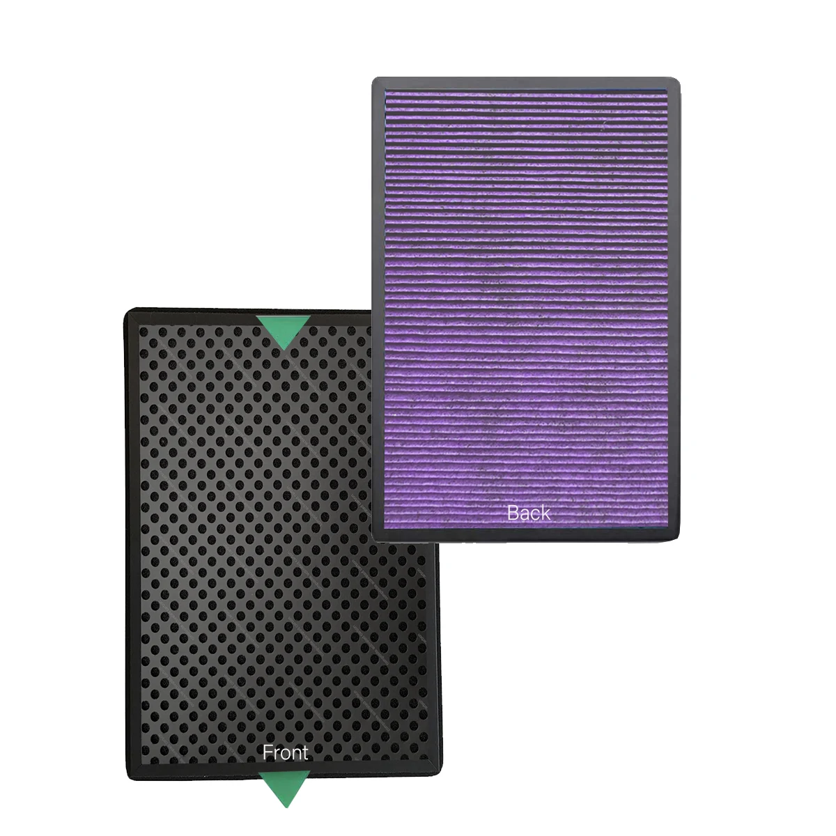 2/Pz Set 360*275*38 Mm Coway Xiongjin Haowei Filtro Purificatore D'Aria Ap-2015F Filtro Hepa Carbone Combinato + Prefiltro