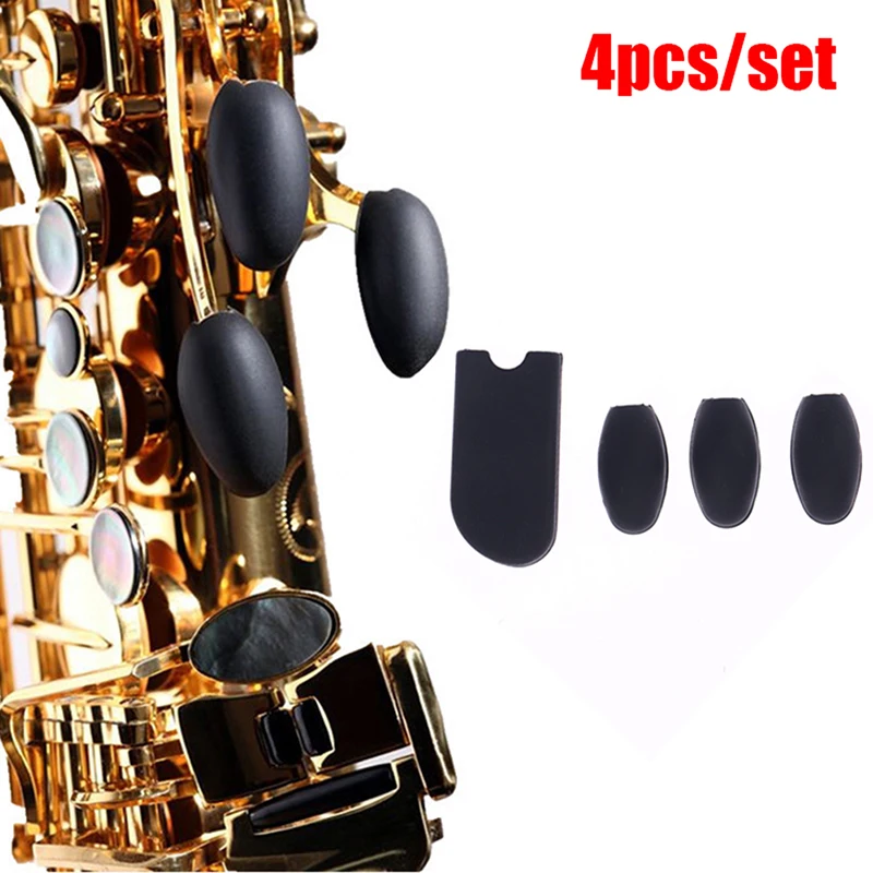 1Set Sassofono Poggiapolsi Poggiapolsi/Cuscino Palm Key Silicone Finger / Protector Sassofono Contralto/Tenore Sassofono Soprano