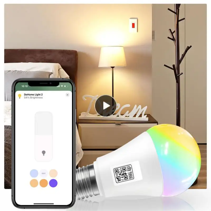 Innovativo Controllo Vocale Siri Comoda Lampadina A Led Intelligente Con Controllo Vocale Siri Domotica Lampadina Intelligente Che Cambia Gioco Elegan