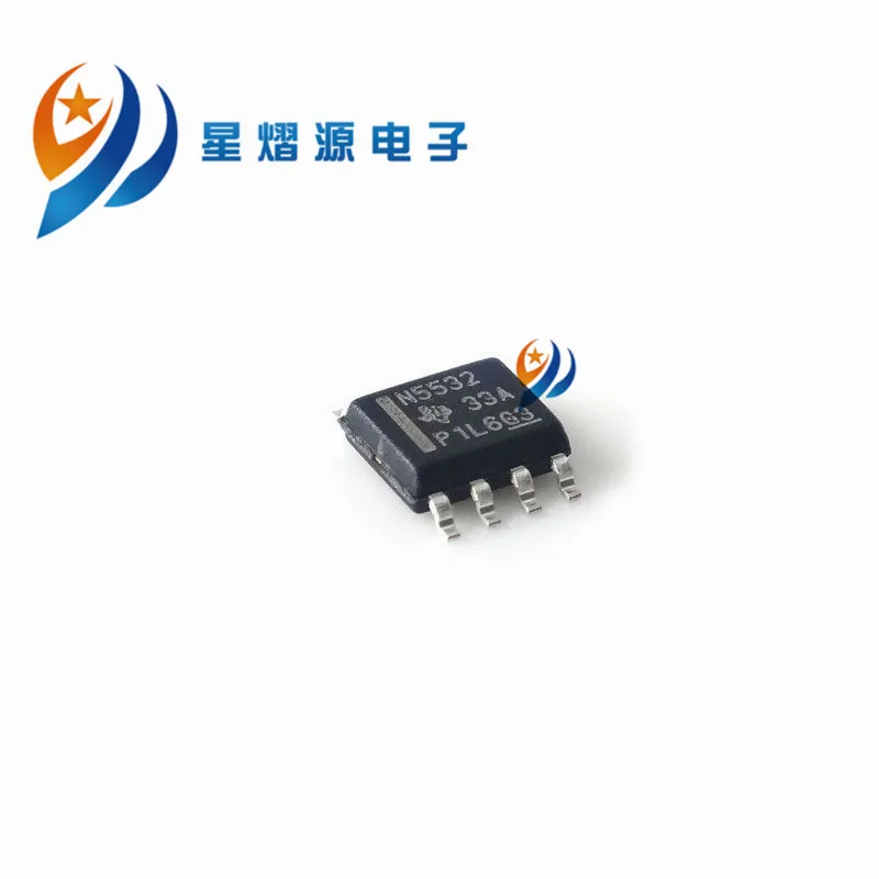 200Pcs Ne5532Dr Sop-8 Ne5532 N5532 Nuovo In Magazzino