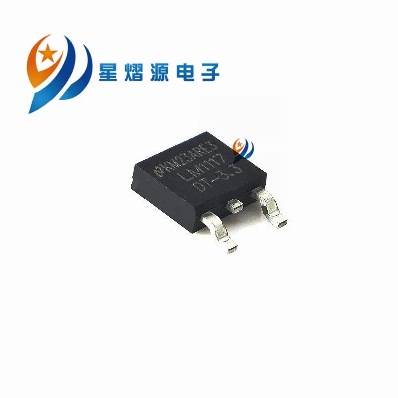 10Pcs Lm1117Dt-3.3 Lm1117Dtx-3.3 To252 Nuovo In Magazzino