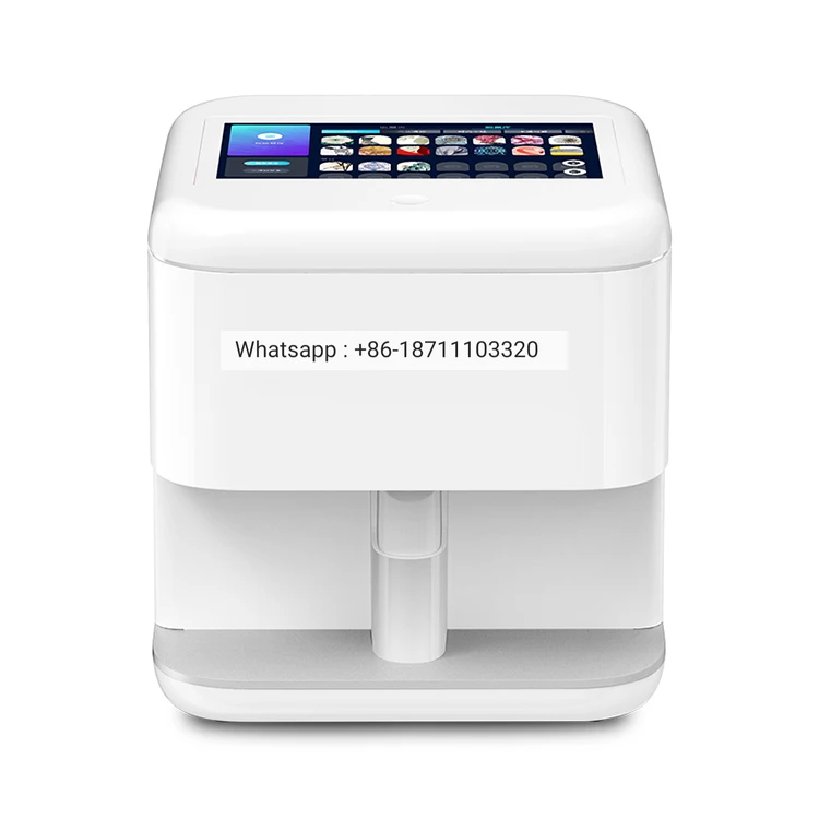 Stampante Nail 3D Art Nail Machine Lady Flower Digital Nail Art Printer 2023 Con Computer O Smartphone Per Home Spa Salon