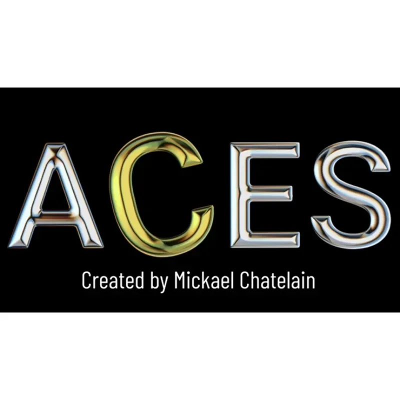 Aces By Mickael Chatelain (Gimmick E Istruzioni Online) Trucchi Magici Illusions Card Magic And Trick Decks Street Performer