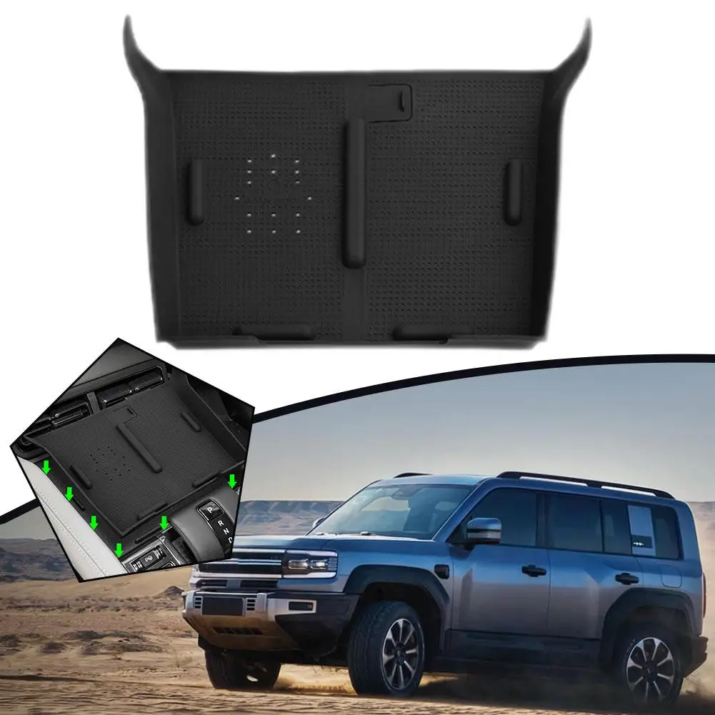 Water Cup Pad Per Byd Equation Leopard 5 Import Suede Car Interior Central Control Storage Door Slot Dust Pad Accessori 2 R3E5