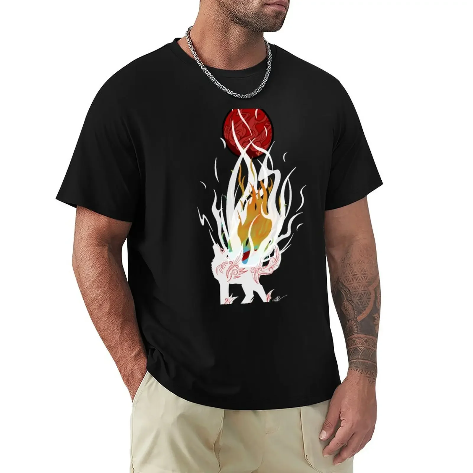The Sun Rises T-Shirt Summer Top Shirts Graphic Tees New Edition Fruit Of The Loom Magliette Da Uomo
