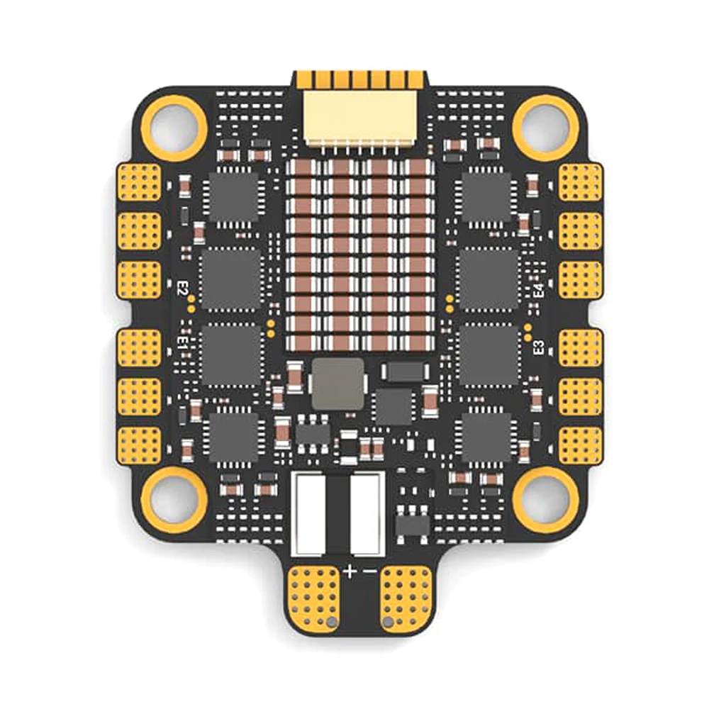 Dalrc Rocket 50A 4 In 1 Esc 3S-6S Blheli_32 Esc Supporto Dshot1200 Multishot Brushless Esc & Dalrc F722 Dual Flight Controller