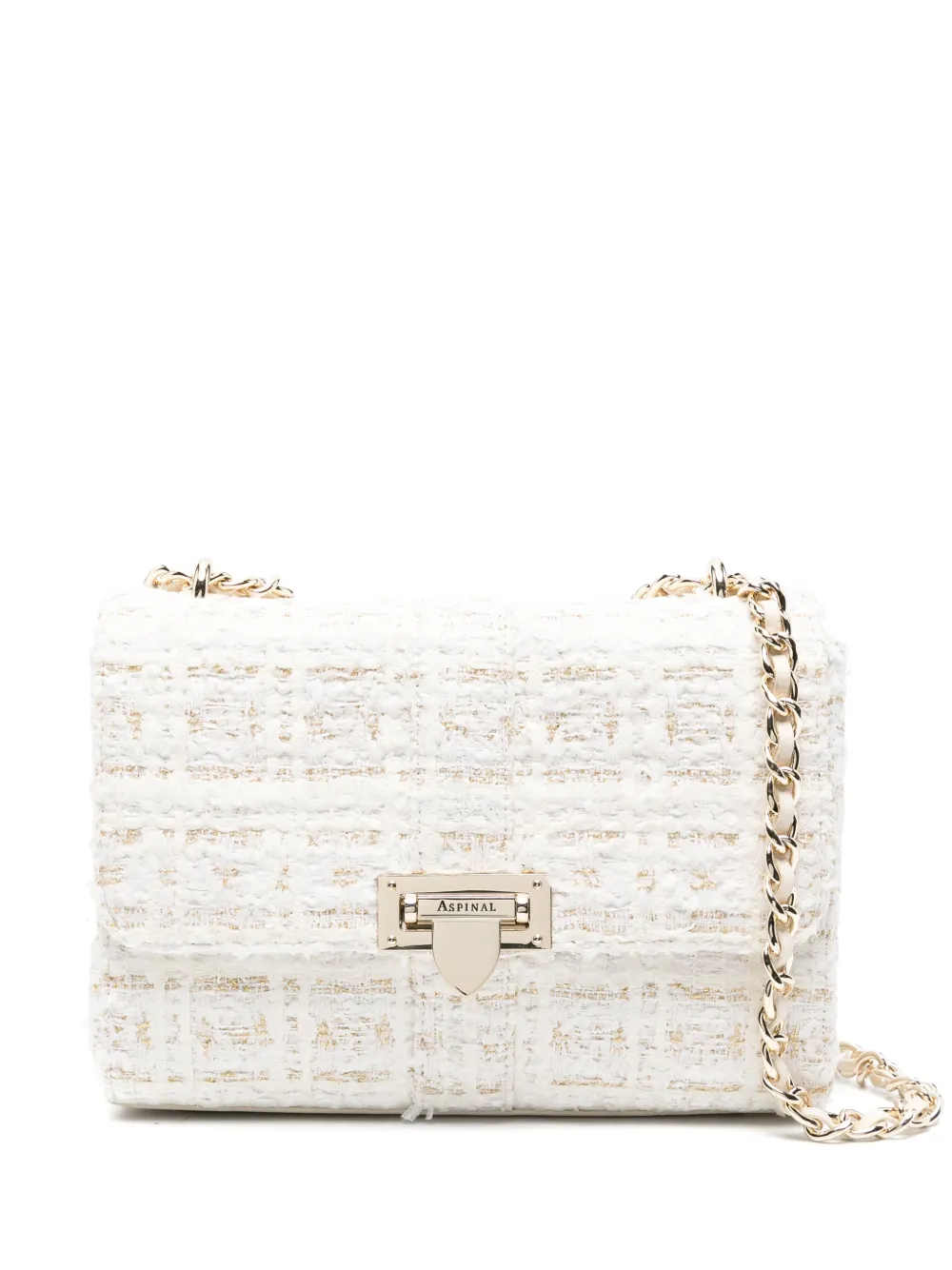 Aspinal Of London large Lottie shoulder bag - Bianco