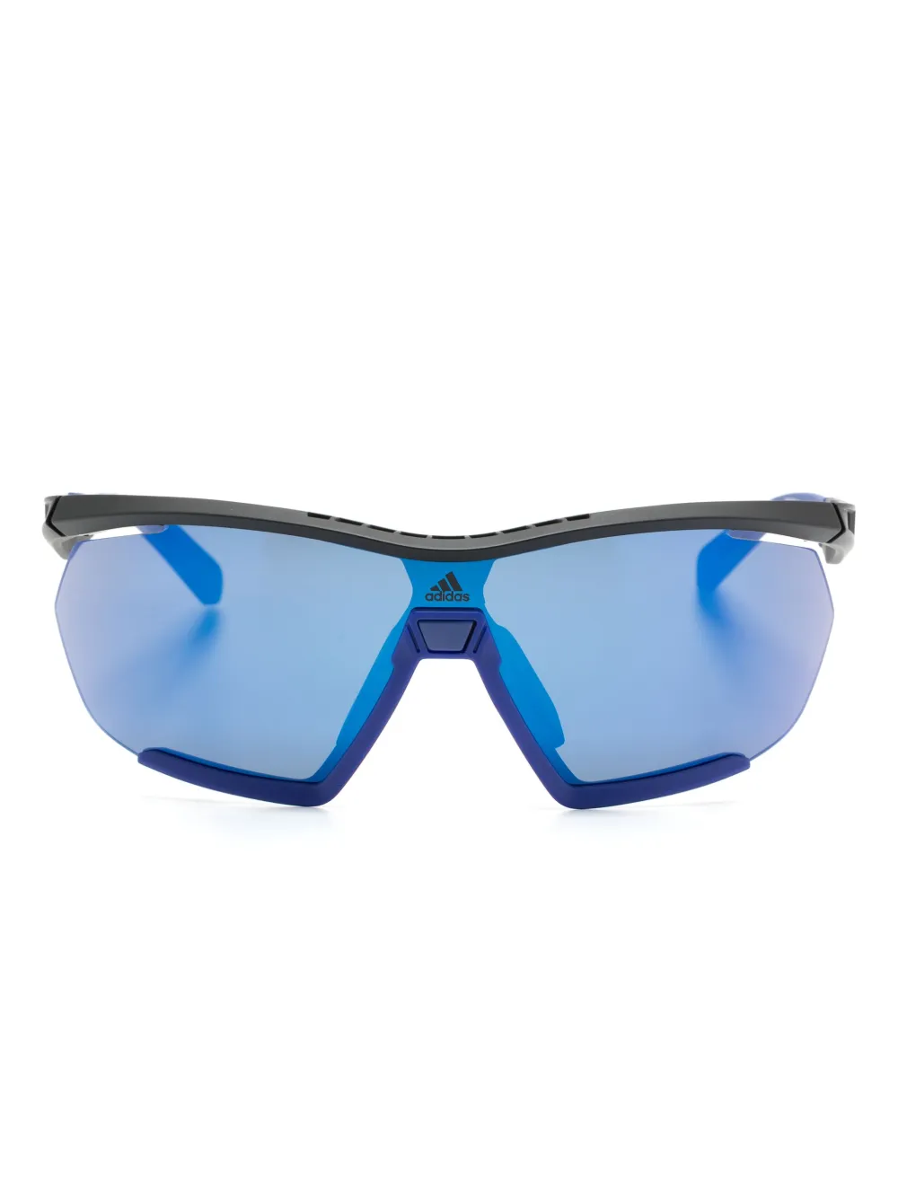 adidas SP0072 shield-frame sunglasses - Blu
