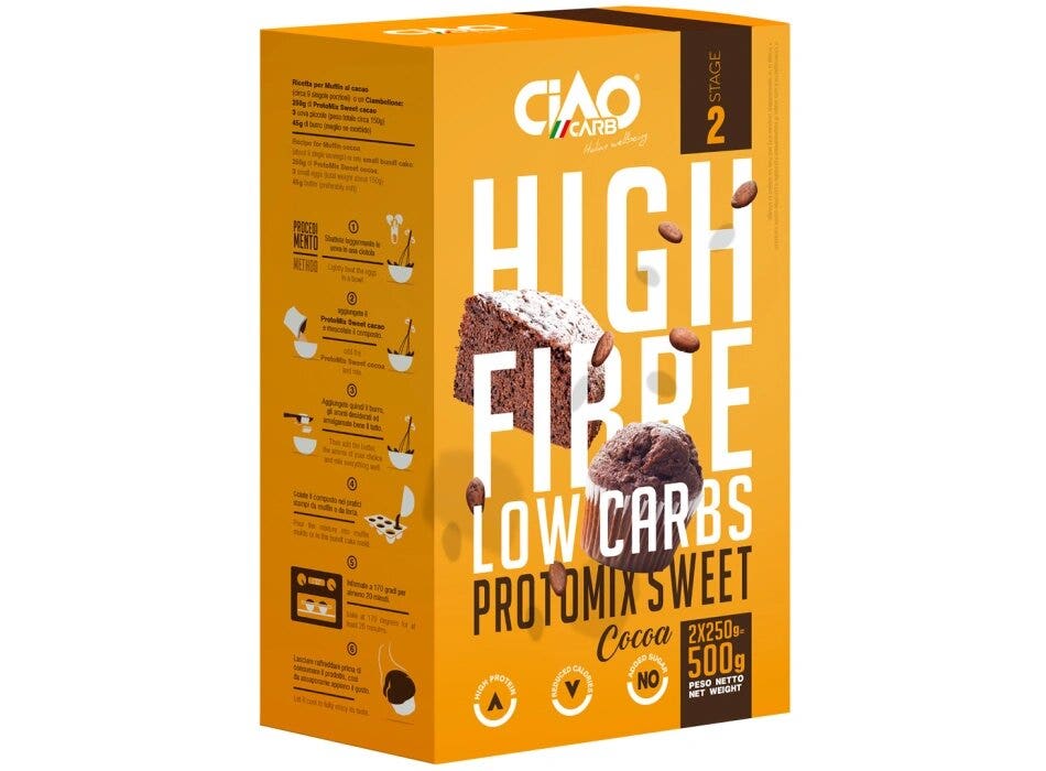 Ciao Carb High Fibre Low Carbs Protomix Sweet 500g