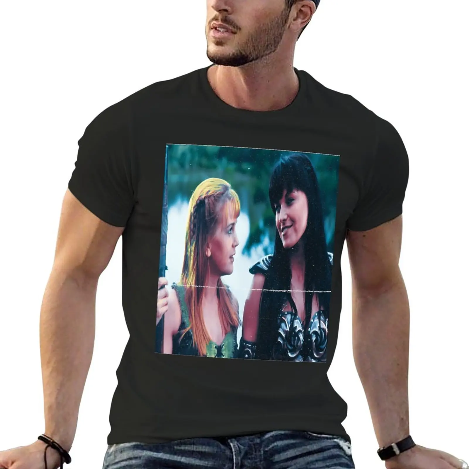 Nuova T-Shirt Con Stampa Vintage Art Montata Su Amazon E Stampelle T-Shirt Sublime T-Shirt A Maniche Corte Per Uomo