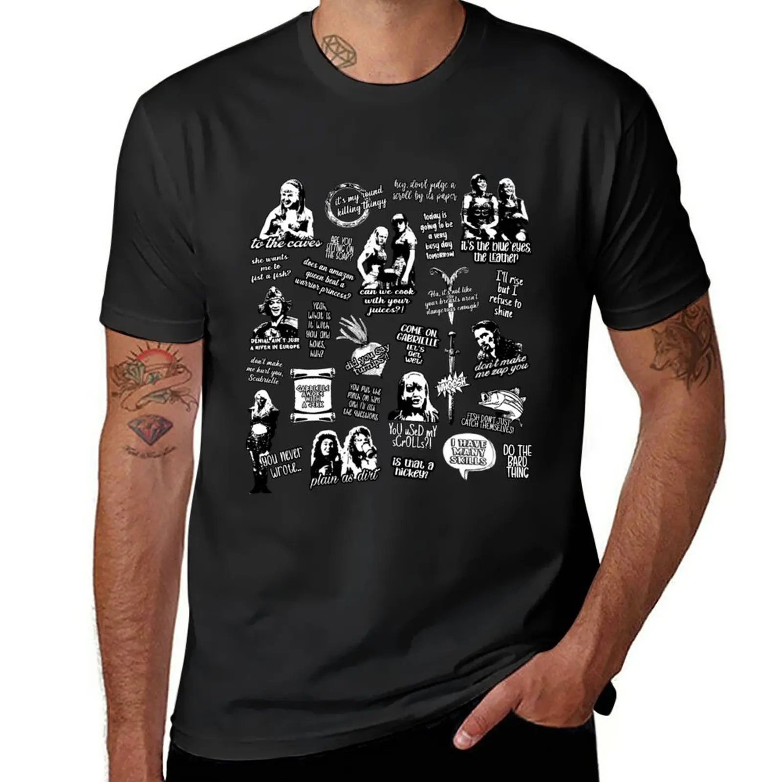 Nuova T-Shirt Con Citazioni Di Amazon T-Shirt Oversize Top T-Shirt Per Un Ragazzo Magliette Divertenti T-Shirt Grafiche Da Uomo