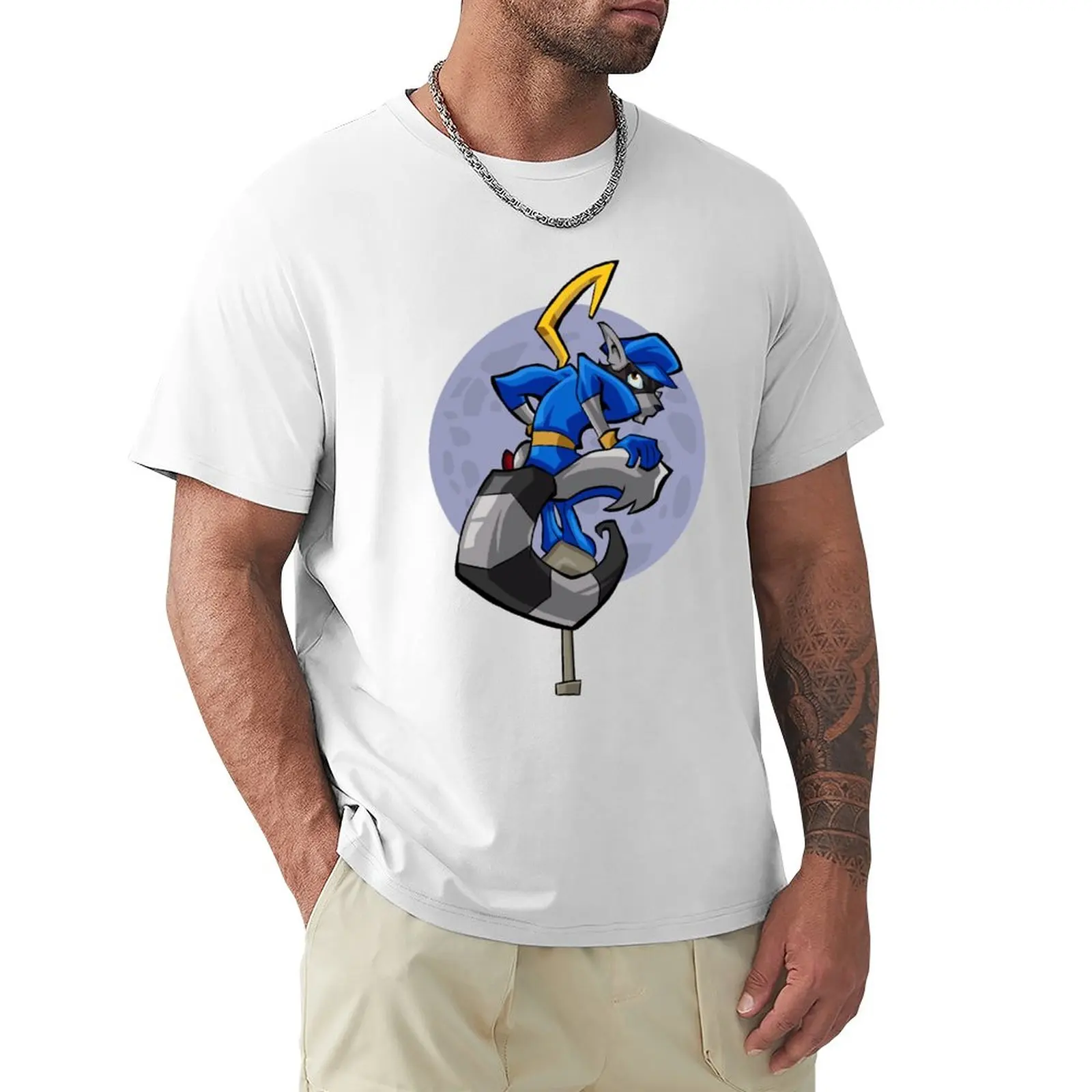 Sly Cooper 2 T-Shirt Tee Shirt Graphic T Shirt Custom T Shirt Designer T Shirt Uomo