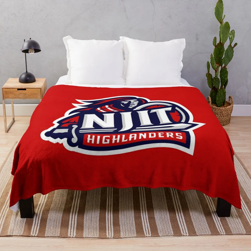 The Highlanders Njit-Icon Coperta Copriletto Coperte Decorative Regalo Personalizzato
