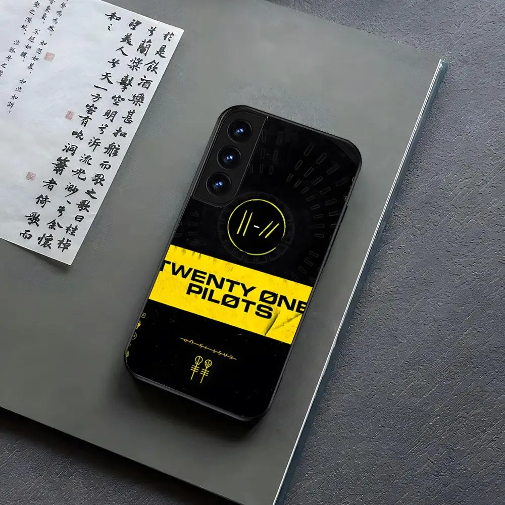 Custodia Per Telefono Twenty One Pilots Per Samsung S 24 23 22 21 20 Plus Ultra A M 34 54 53 Nuova Cover Nera