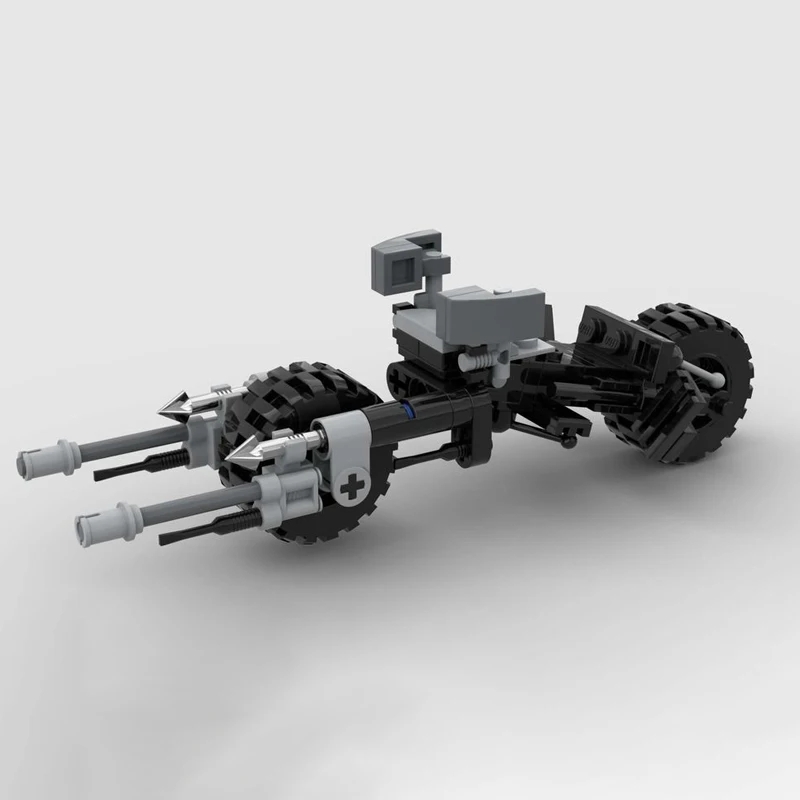 Nuovo The Moc-Batmans Batpod Modello Building Blocks Bat Movie Superhero Veicolo Mattoni Giocattoli Per Bambini Regali Di Natale