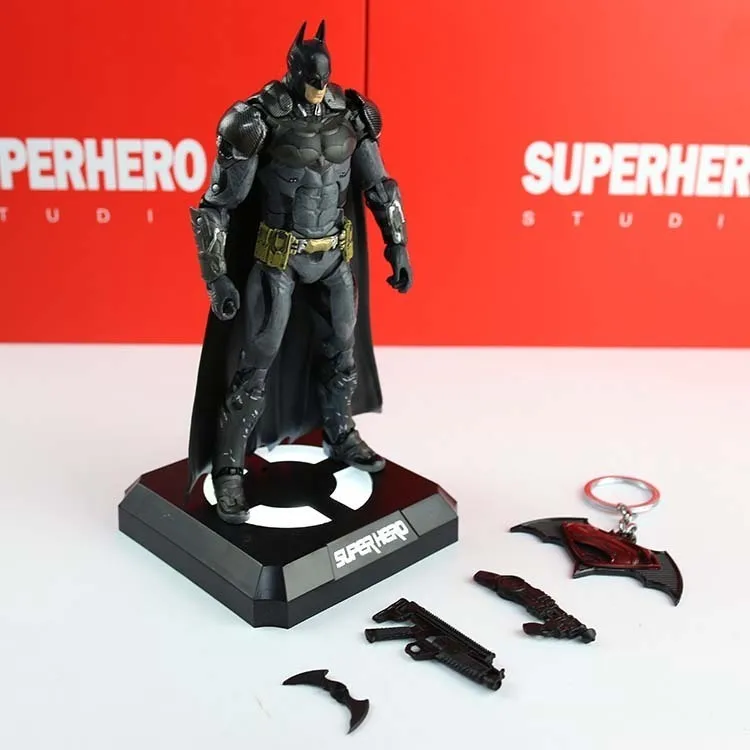 Dc Batman V Superman Dawn Of Justic Batman Arkham Knight Joker Red Hood Action Figure Raccogliere Regali Di Ornamento Desktop