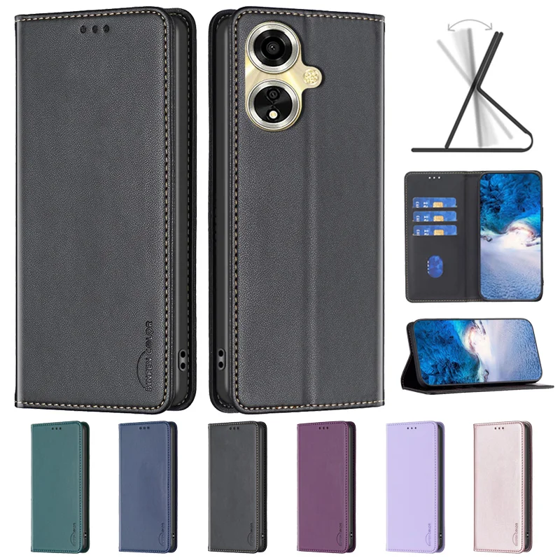 Per Oppo A59 5G Custodia Custodia Magnetica Di Lusso Flip Phone Per Funda Oppo A59 Custodia In Pelle Oppoa59 A 59 A79 5G Cph2553 Coque