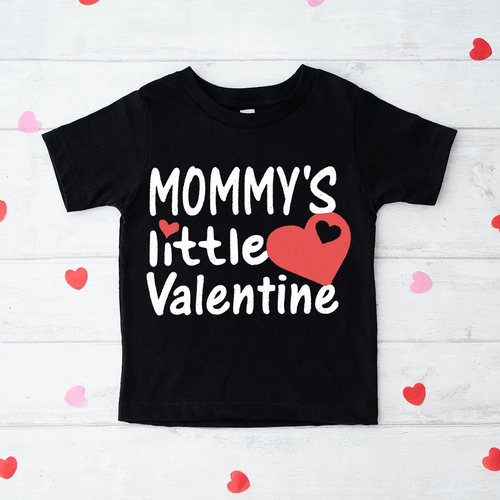 Maglietta Per Bambini Di San Valentino Per Mamma Maglietta Per Ragazzi Di San Valentino Maglietta Estiva A Maniche Corte Per San Valentino Maglietta P