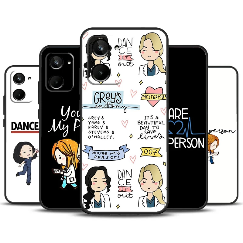 Greys Anatomy You Are My Person Per Realme 11 12 Pro Plus 9 10 Gt5 Gt3 Gt Neo5 C35 C31 C30 C33 C51 C53 C55 C21Y C25S Case
