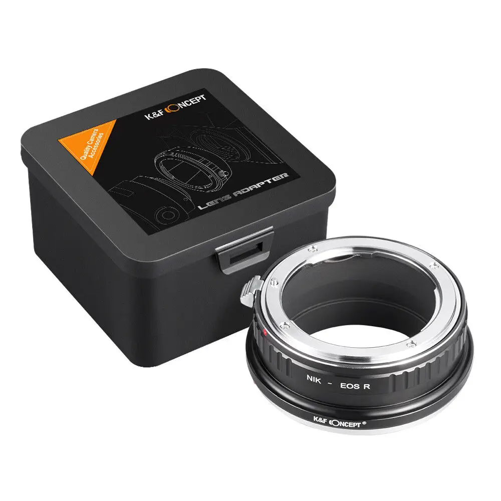 K & F Concept Nikon F A Eos R Adattatore Per Obiettivo Nikon F Ai Ais D Mount Lens A Canon Rf Rp R3 R5 R50 R6 R6Ii R7 R8 R10 R100
