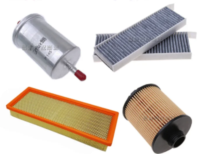 Kit Filtro 4 Pezzi, Filtro Aria, Filtro Aria Condizionata, Filtro Olio, Filtro Carburante Per Dongfeng Dfm Ax7 1.6L 2.0L