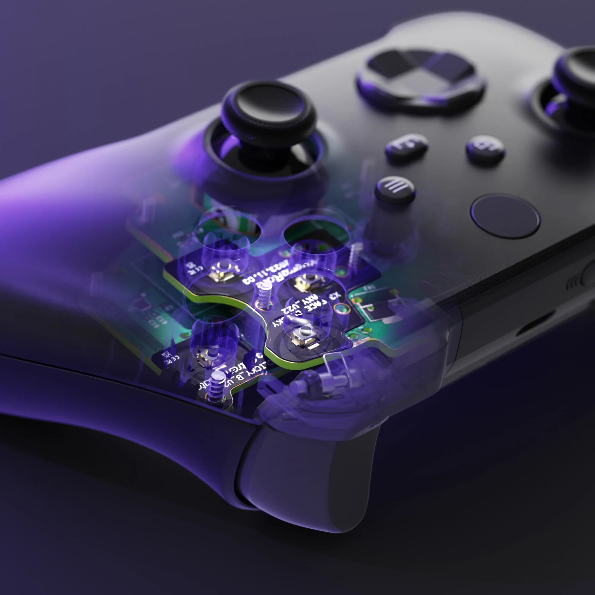 Extremerate Clicky Kit V2 Per Xbox Core (Xbox Series X | S) /Controller Xbox One S/X, Tasti Abxy Mouse Action Buttons Kit Clicky