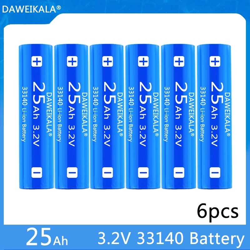 Daweikala-Bicicleta Elesctrica 2023, 33140 V, 25Ah, Lifepo4, 12V, 24V, 36V, 48V, 20Ah, 30Ah, Autocavana, Scooter Noved De 3,2