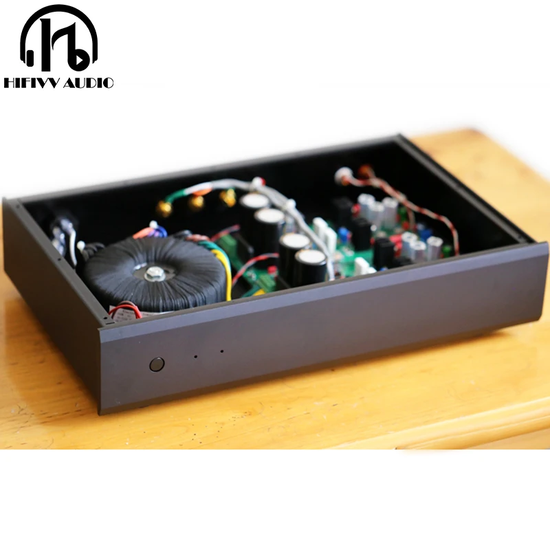 70W Miglior Amplificatore Audio Hifi Di 2 Sc2922 2 Sa1216 Stereo Fare Riferimento A Naim Nap200 Mellow & Soft Sound Tube Custodia In Alluminio Nero