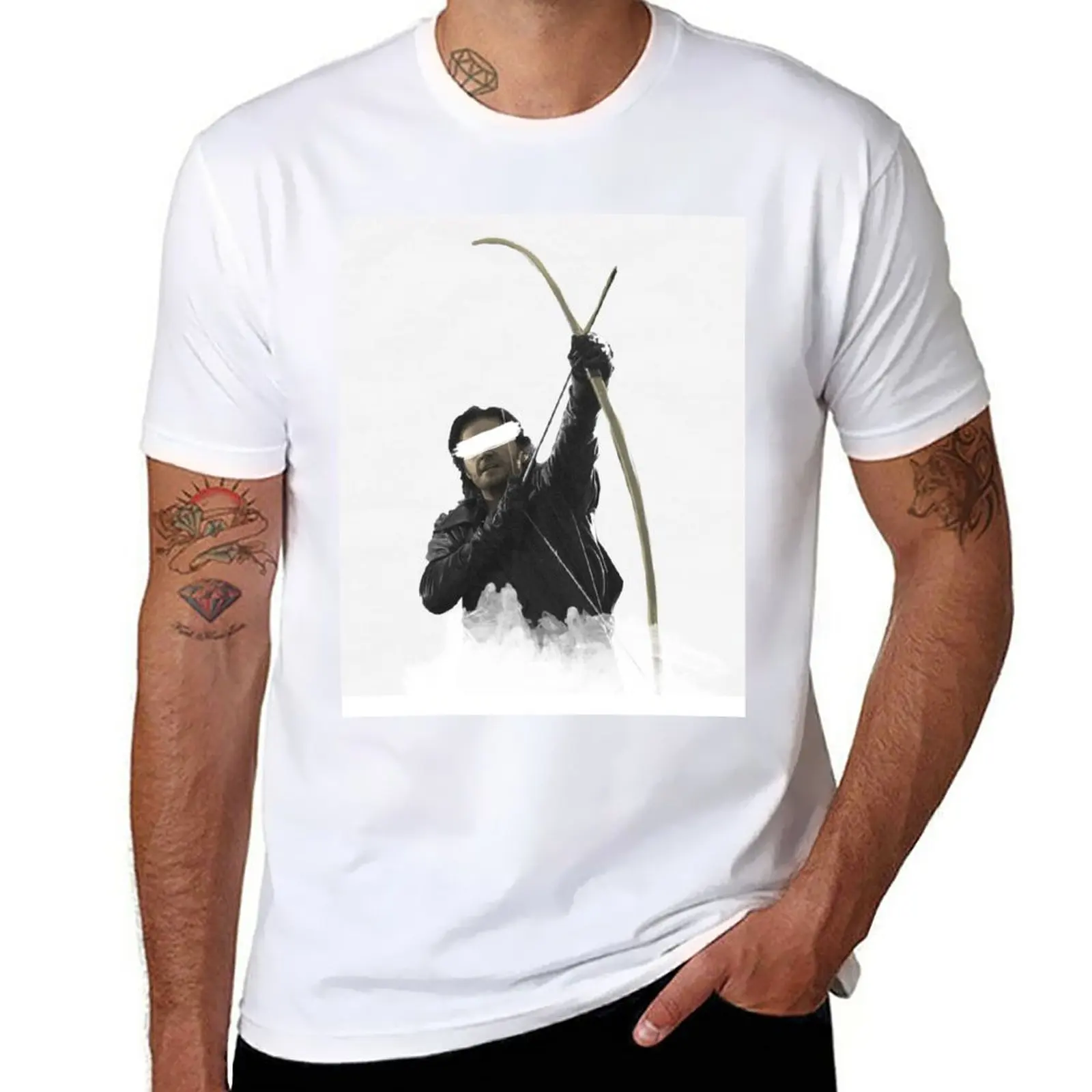 New Robin Hood- Guy Of Gisborne T-Shirt Tee Shirt Hippie Clothes Magliette Oversize Abbigliamento Estetico T-Shirt Nere Per Uomo