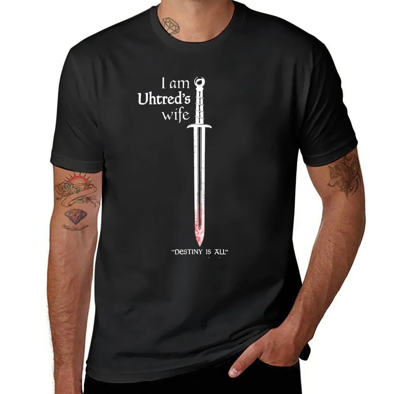The Last Kingdom - Uhtred Wife - Dark Soul Edition T-Shirt Kawaii Clothes Blacks Sweat Shirts, Men