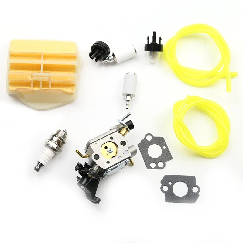 Kit Carburatore Per Husqvarna 445 450 445 E Motosega Zama C1M-El37B 506450401