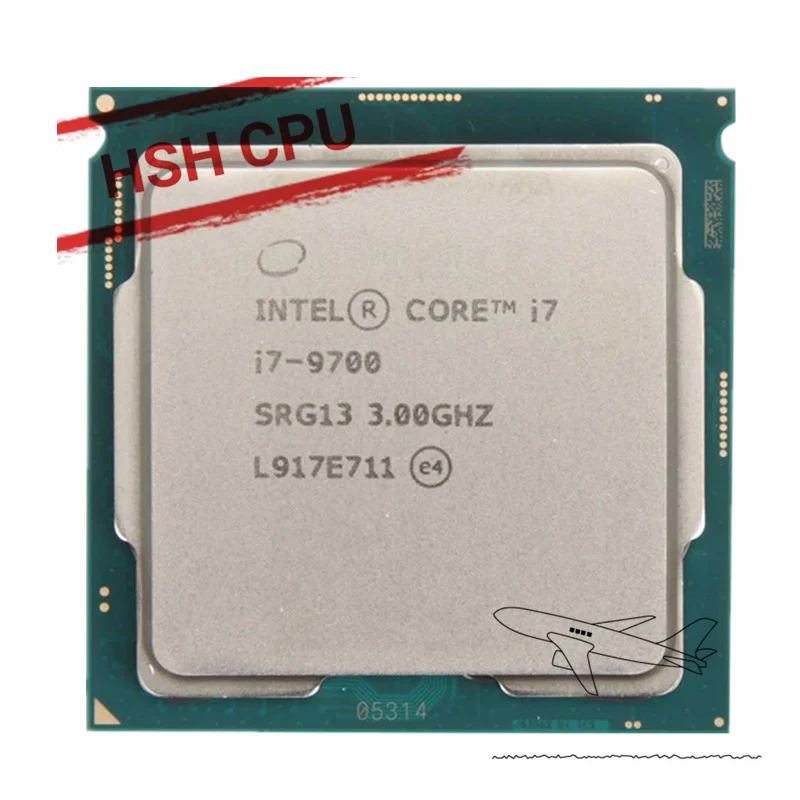 Processore Cpu Intel Core I7-9700 I7 9700 3.0 Ghz A Otto Core A Otto Thread 12M 65W Lga 1151