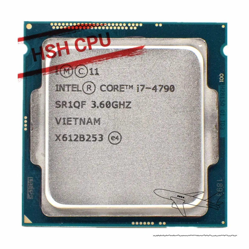 Processore Cpu Quad-Core Intel Core I7-4790 I7 4790 3.6 Ghz 8M 84W Lga 1150