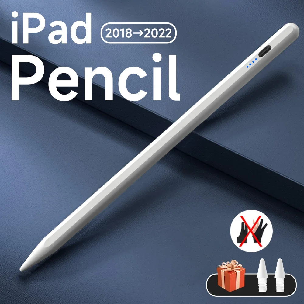 Per Apple Pencil 2 Ipad 10.9 Penna Palm Rejection Stylus Per Ipad Pro Mini 6 Air 2022 2021 2020 2019 2018 Per Apple Pen Ipad Pen