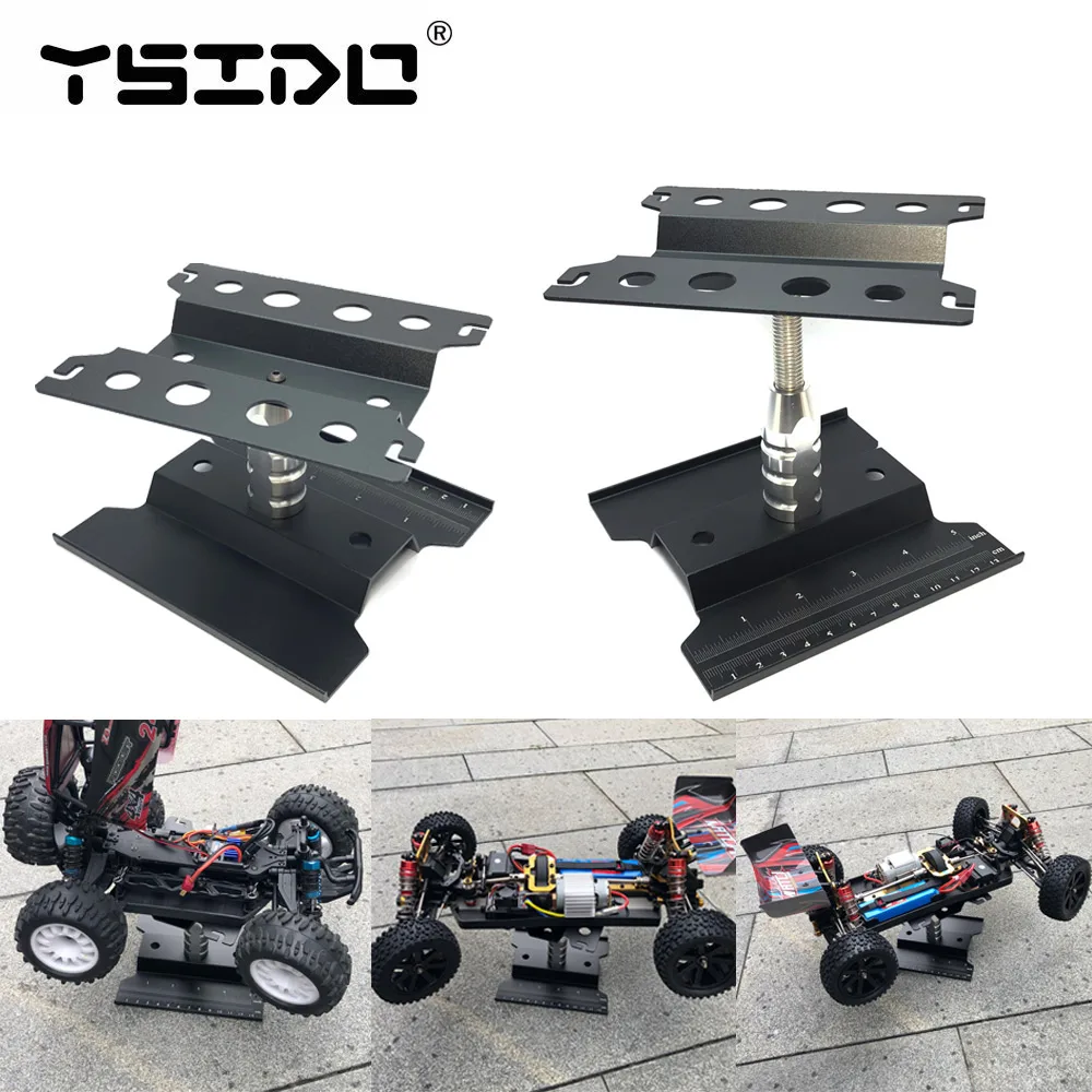 Heightening Work Stand Platform 360 Degree Rotate Repair Station For Rc 1/8 1/10 Arrma Trx-4 Axial Scx10 Tamiya Hsp Car