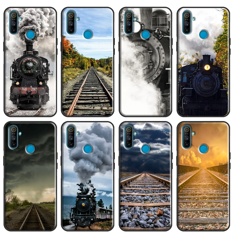 Scenic Rail Train Rail Soft Per Oneplus 8T 7T Nord 7 8 Pro Custodia Per Oppo Realme Gt 6 7 X2 X7 Pro Xt C15 C11 C3 Cover