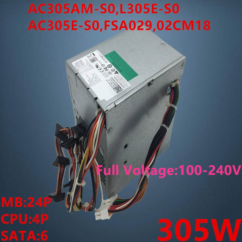 Nuovo Alimentatore Originale Per Dell Optiplex 760 780 Mt 305W Ac305Am-S0 L305E-S0 Ac305E-S0 Fsa029 02 Cm18 0163 K4
