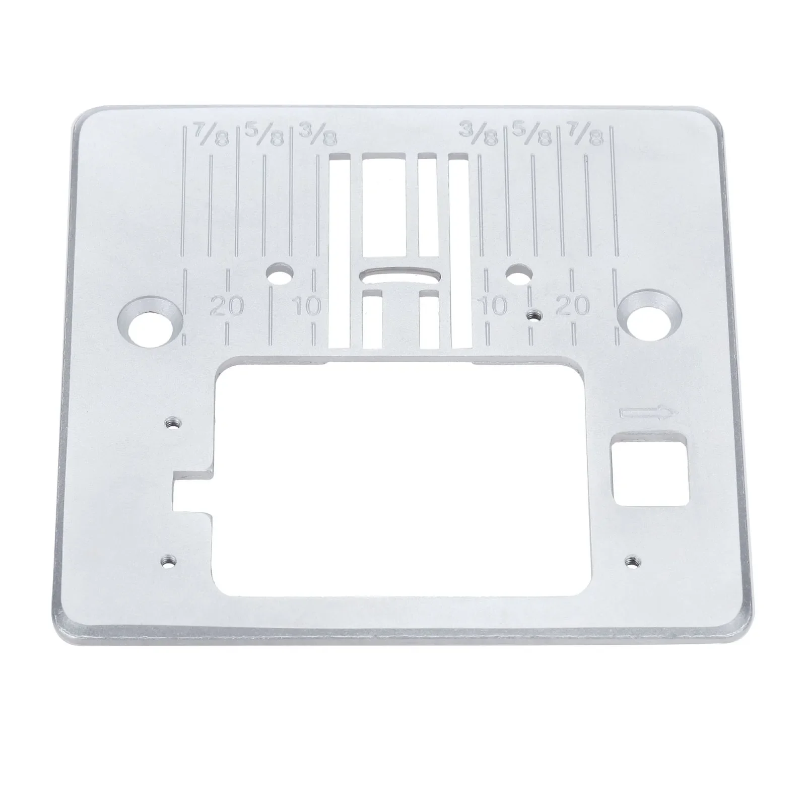 Placca Per Ago In Metallo Q60D Per Macchina Da Cucire Singer 4423 Heavy Duty 4432 5511 Scolastico 5523 5532 5554 3321 3323, 78*78Mm