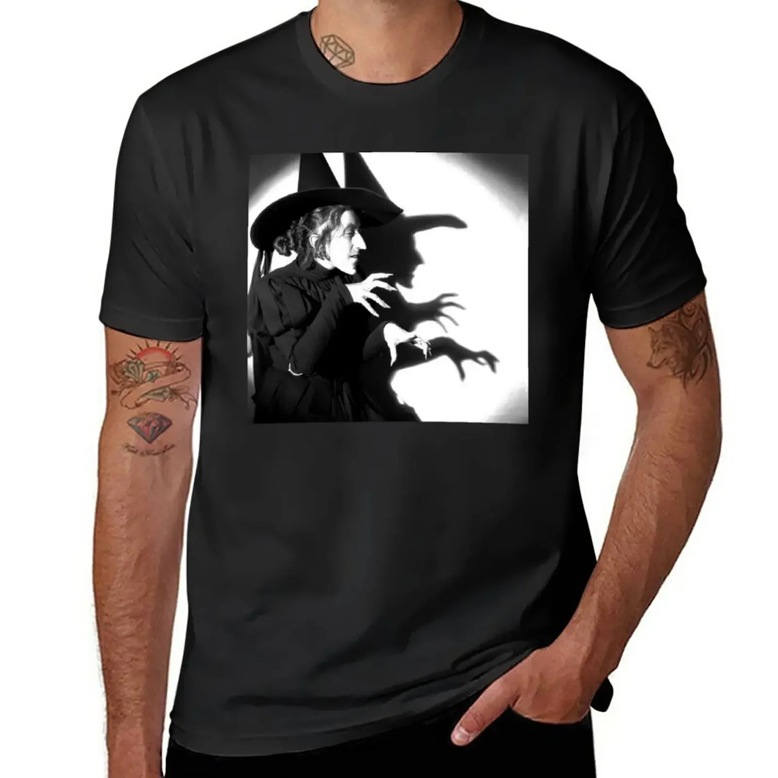T-Shirt Wicked Witch Of The West Margherita Hamilton 1939 Taglie Forti Magliette Grafiche Da Uomo Vintage Funnys