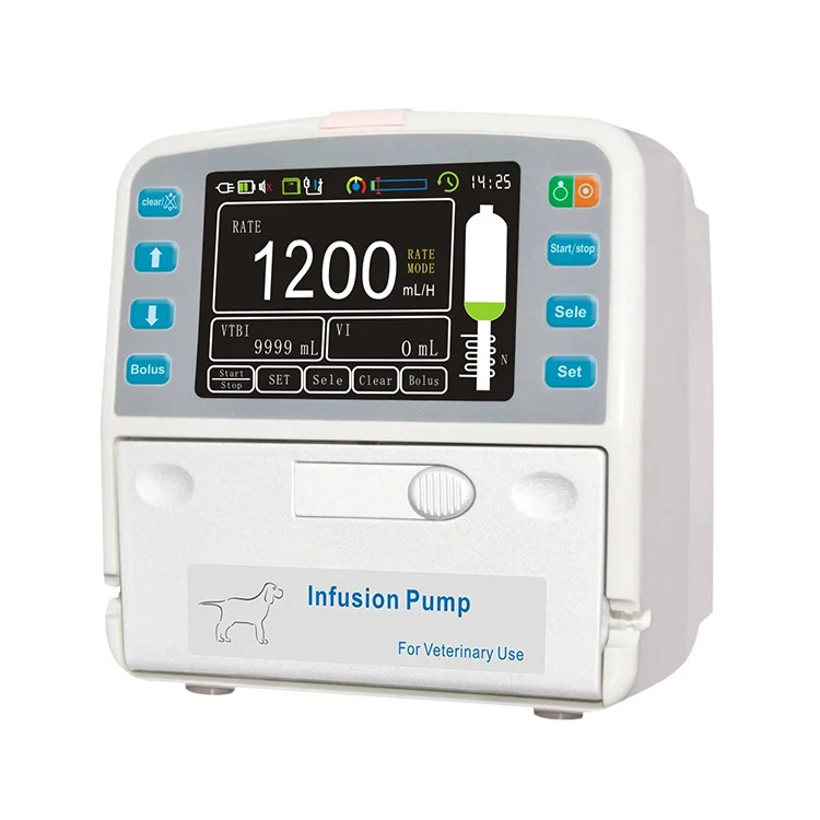 Ospedale Veterinario Bombas De Infusion Pompa Veterinaria Portatile Per Anestesia Medica Con Scaldino