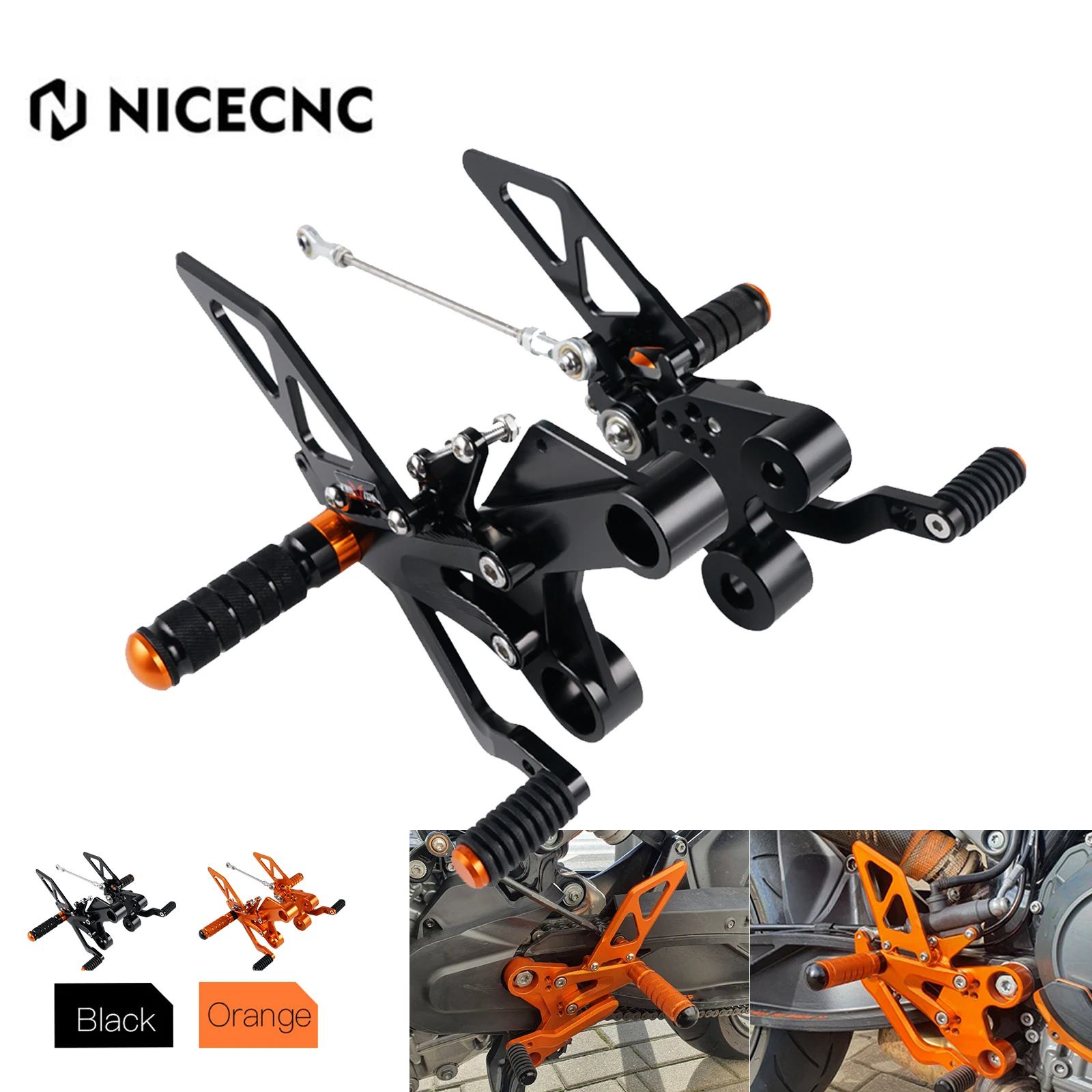 Pedane Regolabili Poggiapiedi Set Poggia Per Ktm 790 890 Duke 790 Duke 2018 2019 2020 2021 2022 2023 890 Duke 2020 2021 2022 2023