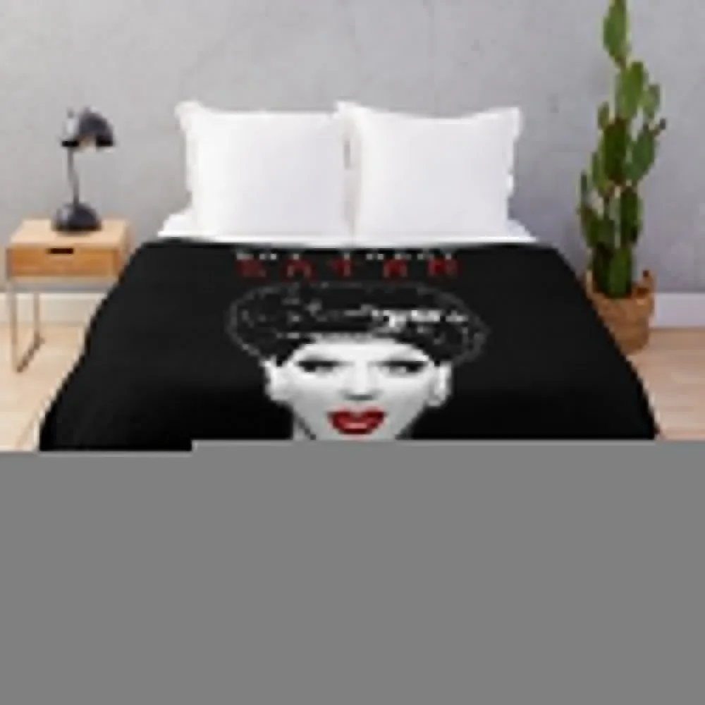 Bianca Del Rio Not Today Satan Throw Coperta Coperte E Plaid Bed Plaid Regali Di Natale Coperte Extra Large Shaggy
