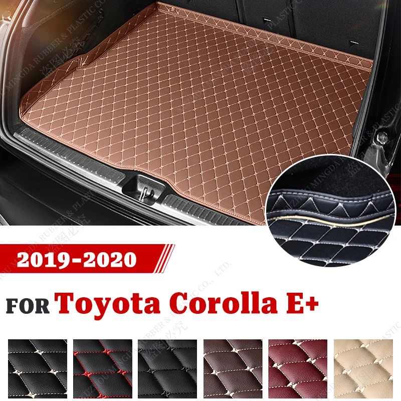 Tappetino Per Bagagliaio Per Toyota Corolla E + 2019 2020 Custom Interior Automovil Waterproof Leather Styling