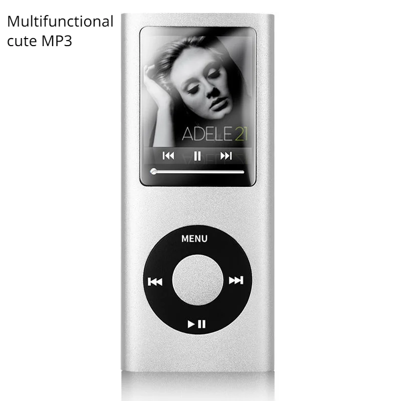 Sportivo Simpatico Lettore Musicale Mp4 Radio Fm Studente Inglese Mp3 Walkman Registrazione Lettore Mp3 In Metallo Sottile Per Lo Stile Ipod All'Ingro