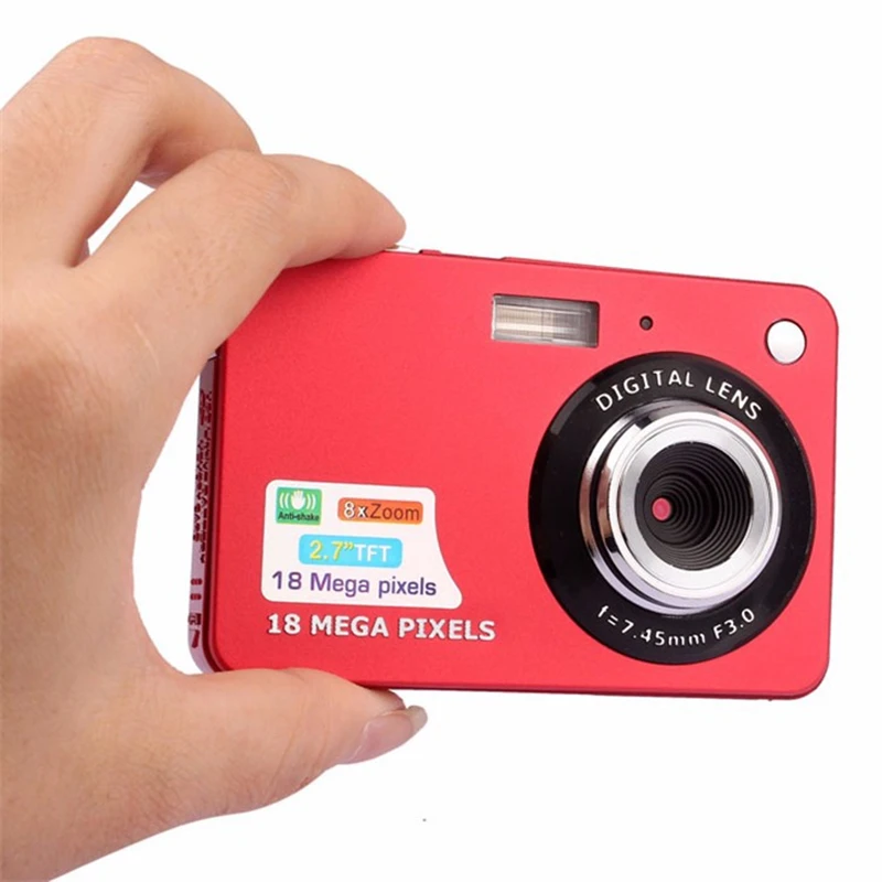 1080P Mini Fotocamera Digitale Videocamera Foto Anti-Shake 18Mp Bambini Portatile Bambini Tft Dv 720P Fotocamera Professionale