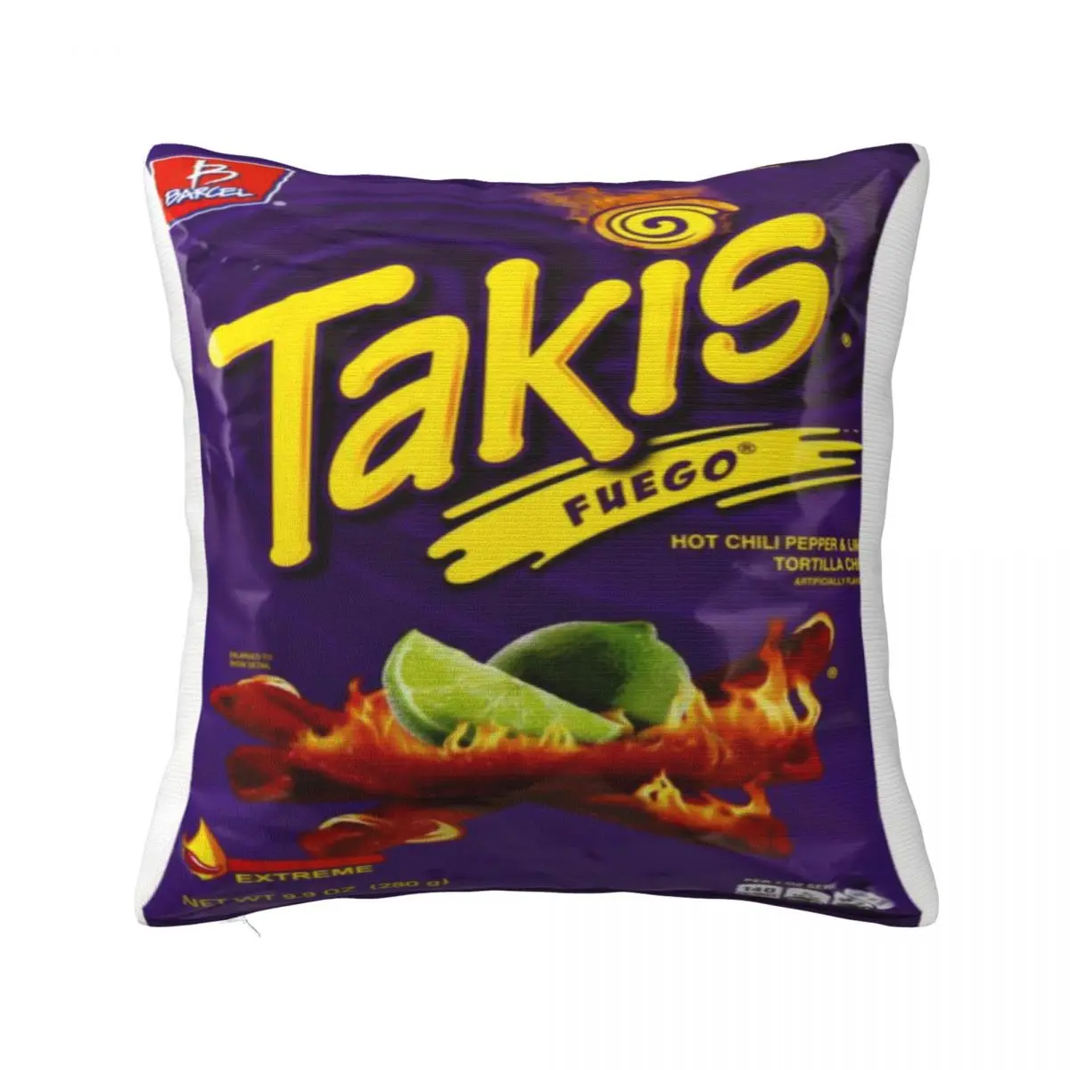 Giallo E Viola Takis Snack Kids Packet A Federa