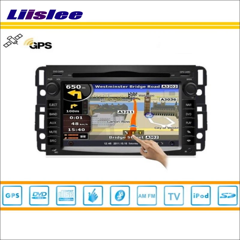 Per Chevrolet Avalanche 2007 ~ 2013 Car Gps Map Navigation Radio Stereo Dvd Ipod Bt Hd Screen Multimedia System