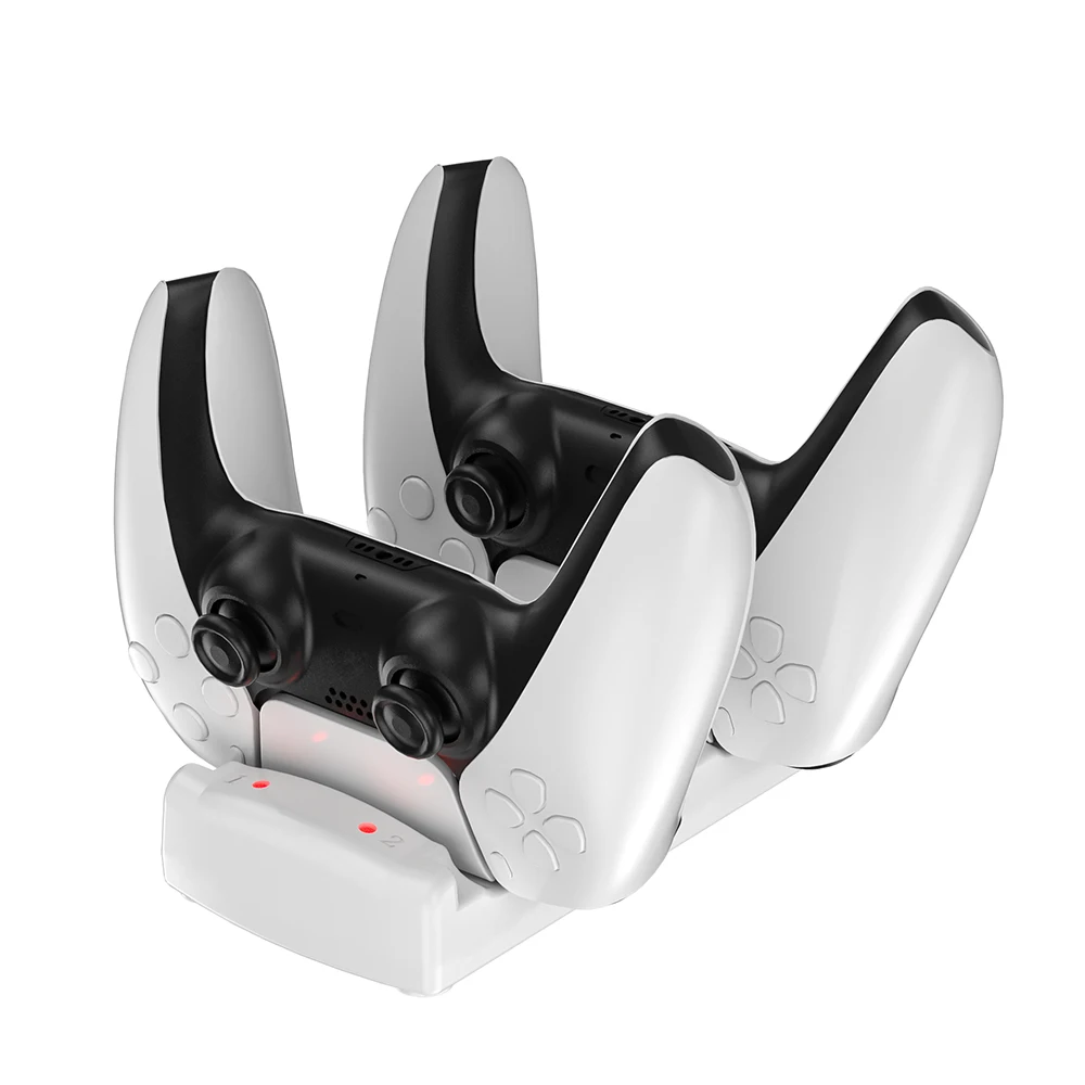 Usb Dual Joystick Charger Dock Controller Gamepad Power Supply Staffa Per Stazione Di Ricarica Per Playstation 5 Per Ps5