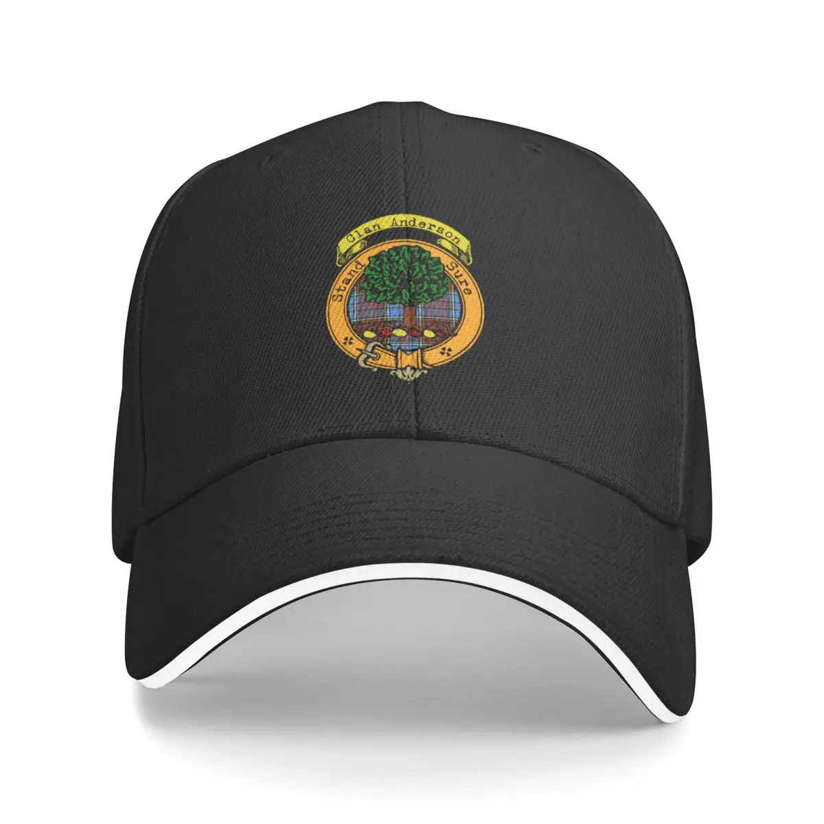 Anderson Clan Cognome Tartan E Stemma Berretto Da Baseball Protezione Uv Cappello Solare Berretto Da Golf Berretto Tattico Militare Donna Uomo