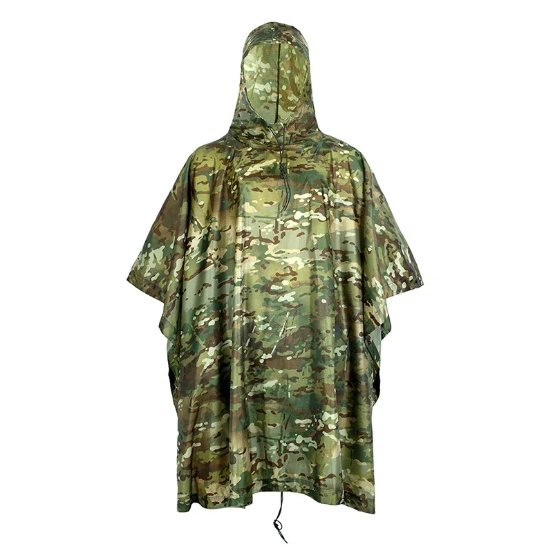 Impermeabile Gear Caccia Birdwatching Home Ombrello Army Rain Ghillie Poncho Accessori Tactical Military Outdoor Suit War